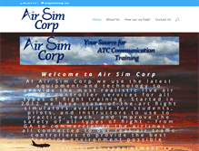 Tablet Screenshot of airsimcorp.com